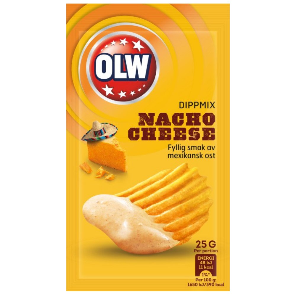 Olw Dip Mix Nacho Cheese 24g