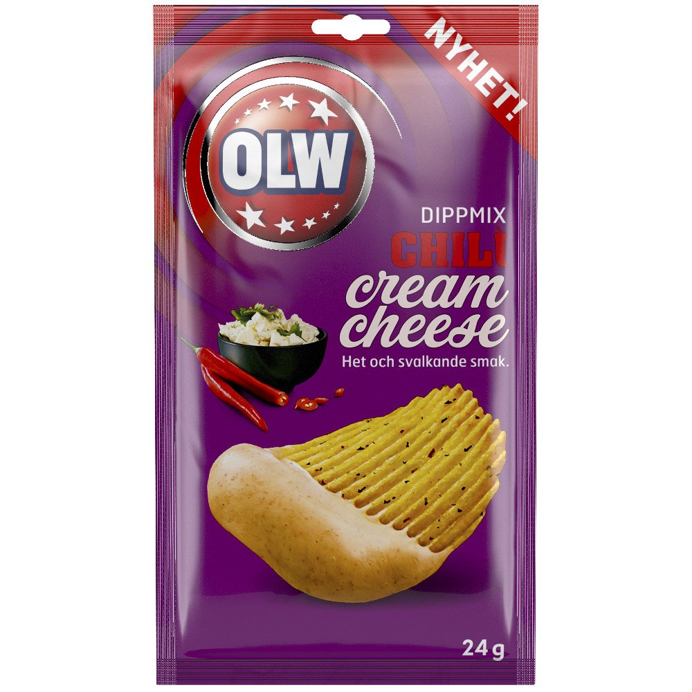 Olw Dip Mix Chili Cream Cheese 24g