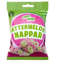 Candy People Sura Mininappar Vattenmelon 70g