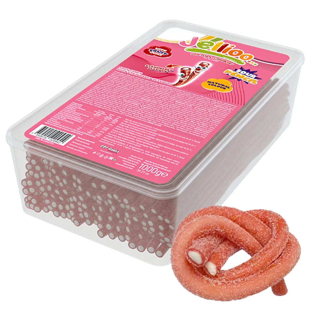 Jellioo Pensil Sour Strawberry 1kg