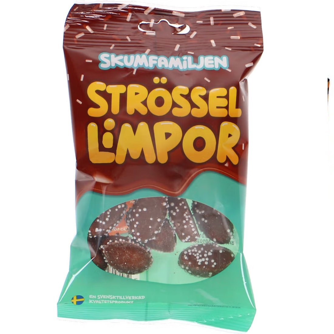 Skumfamiljen Strössel Limpor 70g