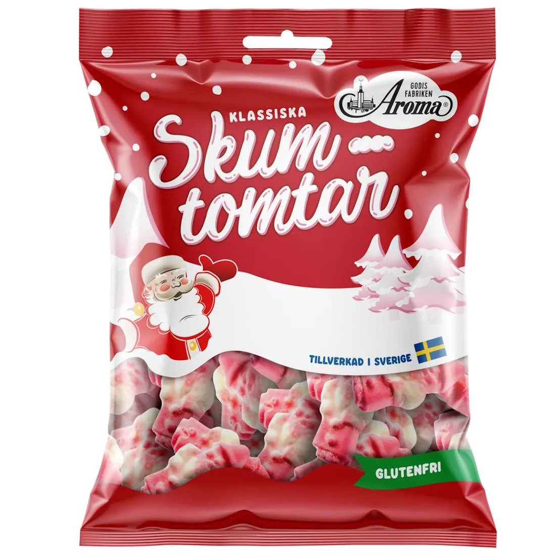 Aroma Vaahtotontut Skumtomtar 90g