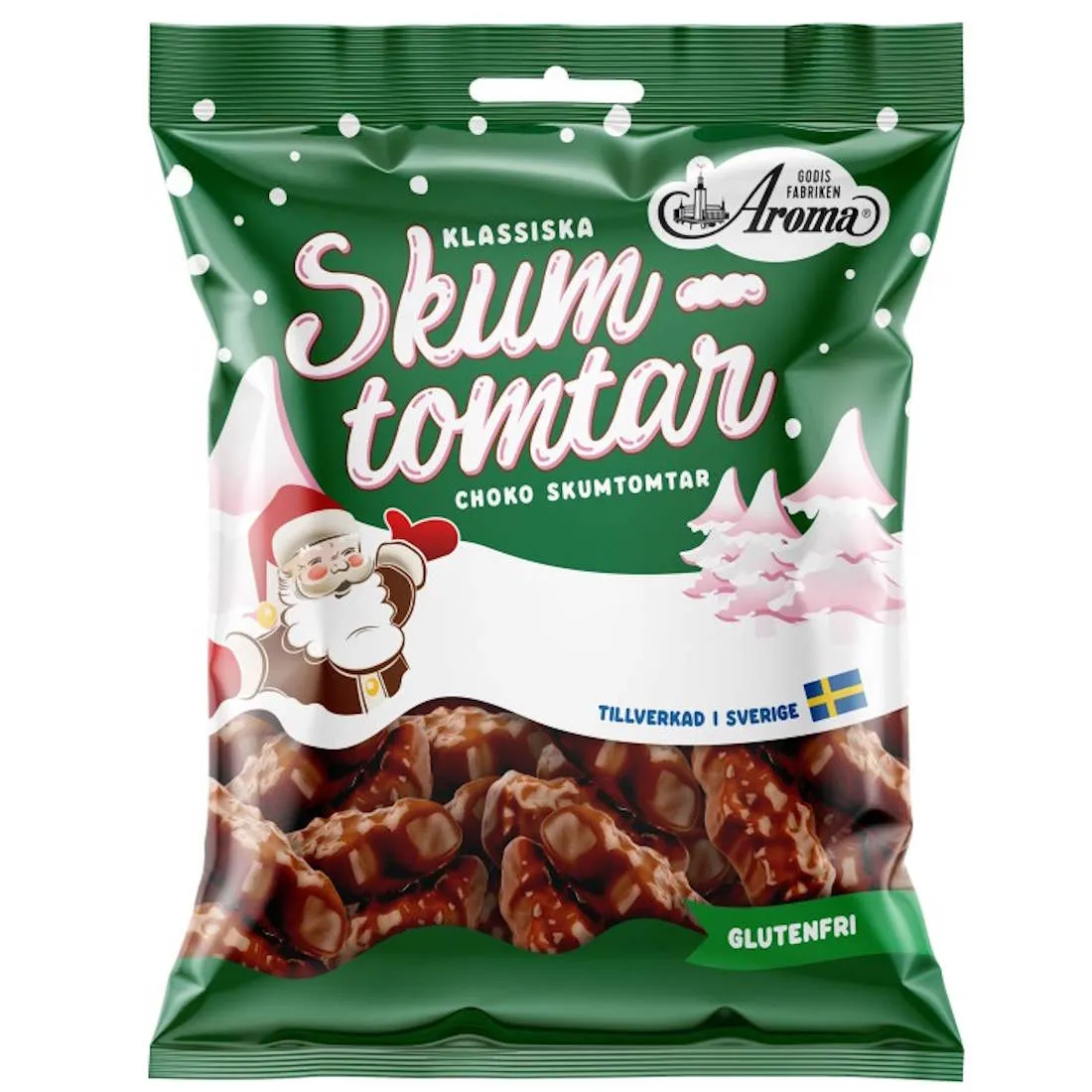 Aroma Vaahtotontut Skumtomtar Suklaa 80g