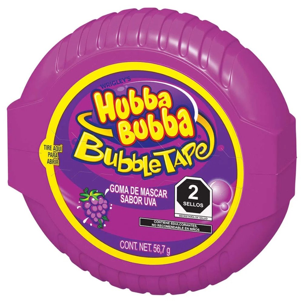 Hubba Bubba Grape Bubble Tape 56,7g