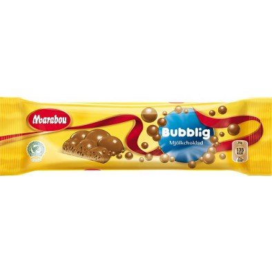 MARABOU BUBBLIG MAITOSUKLAATA 60 G