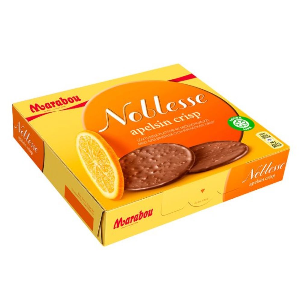 Marabou Noblesse Apelsin Crisp 150g