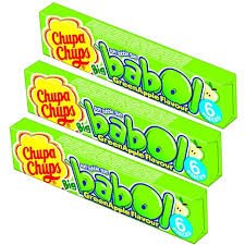 Chupa Chups Babol Green Apple 3-pack