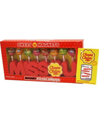Chupa Chups Magneetti + 8 Mini Tikkaria 48 G