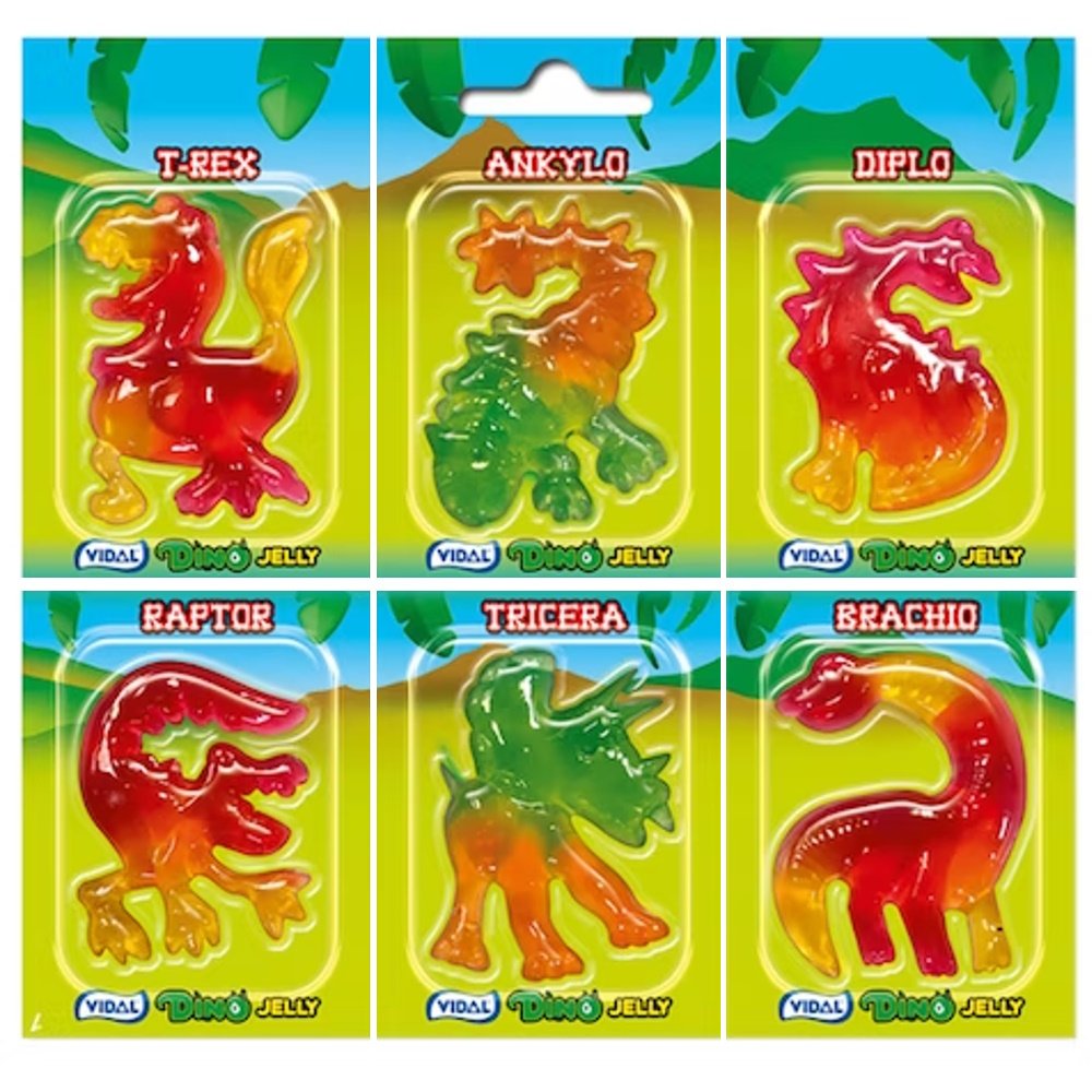 Vidal Dino Jelly 11g