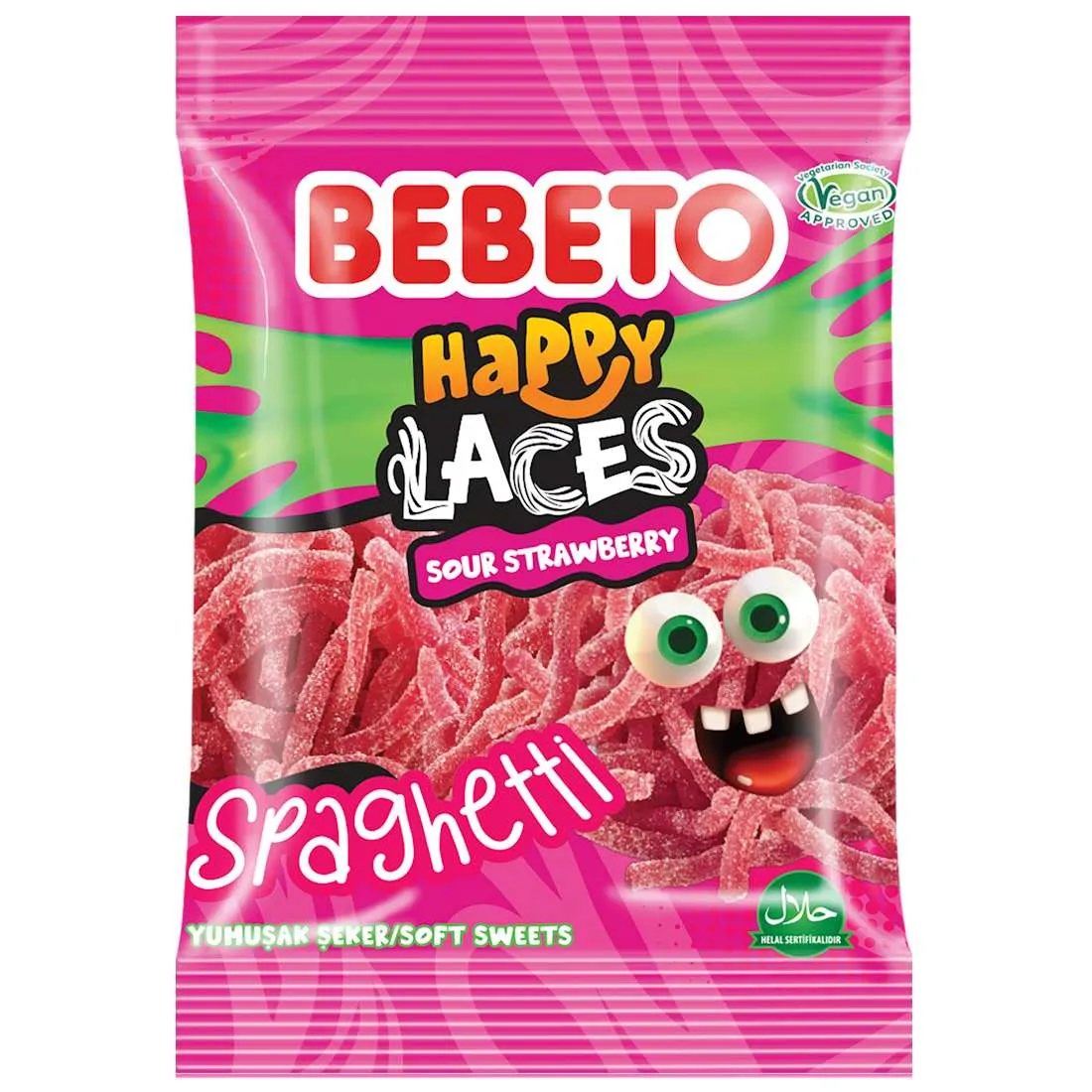 Bebeto Spaghetti Strawberry 70g