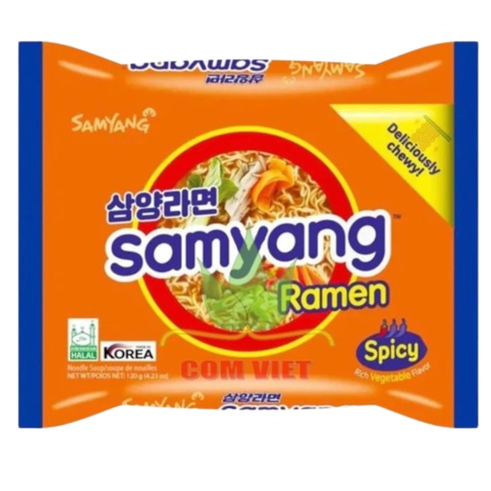 Samyang Ramen Spicy Vegetable Pikanuudeli 120g