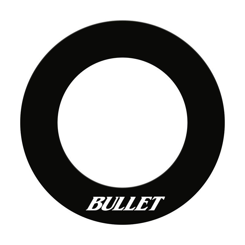 Bullet EVA Surround Darts-taulun reunasuoja Musta