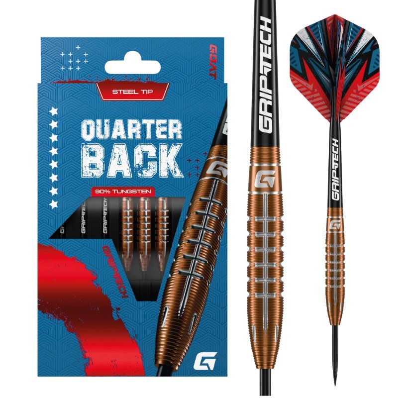 GOAT Quarterback Tungsten Darts-tikat - 26g