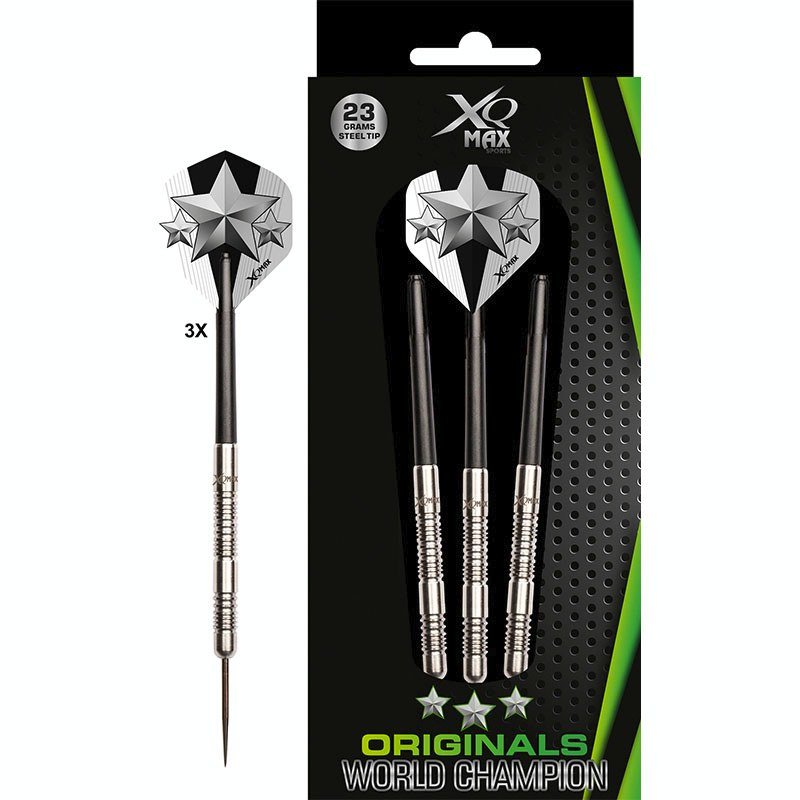 XQ Max Tungsten original 90% Darts-tikat 3kpl - 23g