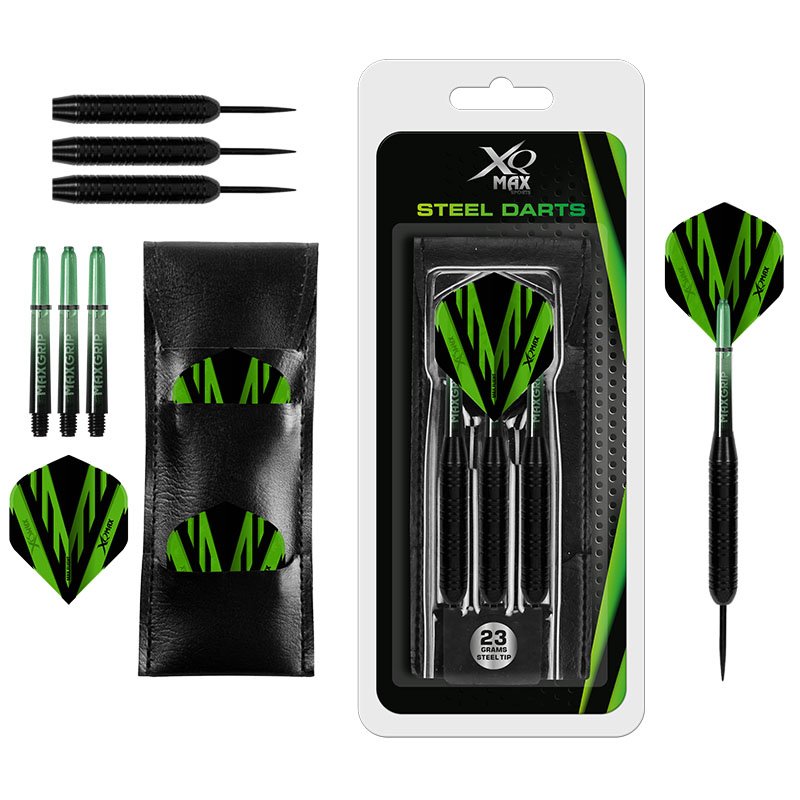 XQ Max Terästikkasarja 23g 3kpl Musta