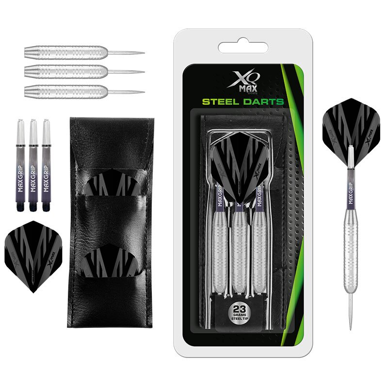 XQ Max Terästikkasarja 23g 3kpl Hopea