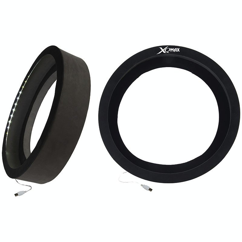 XQ Max LED Surround Darts-taulun Taustasuoja - Musta