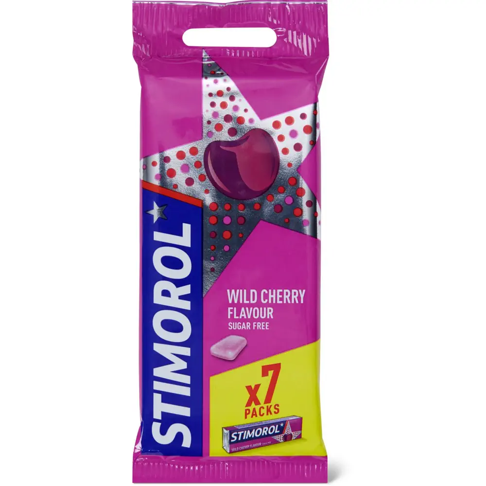 Stimorol Wild Cherry 98 G 7-pack