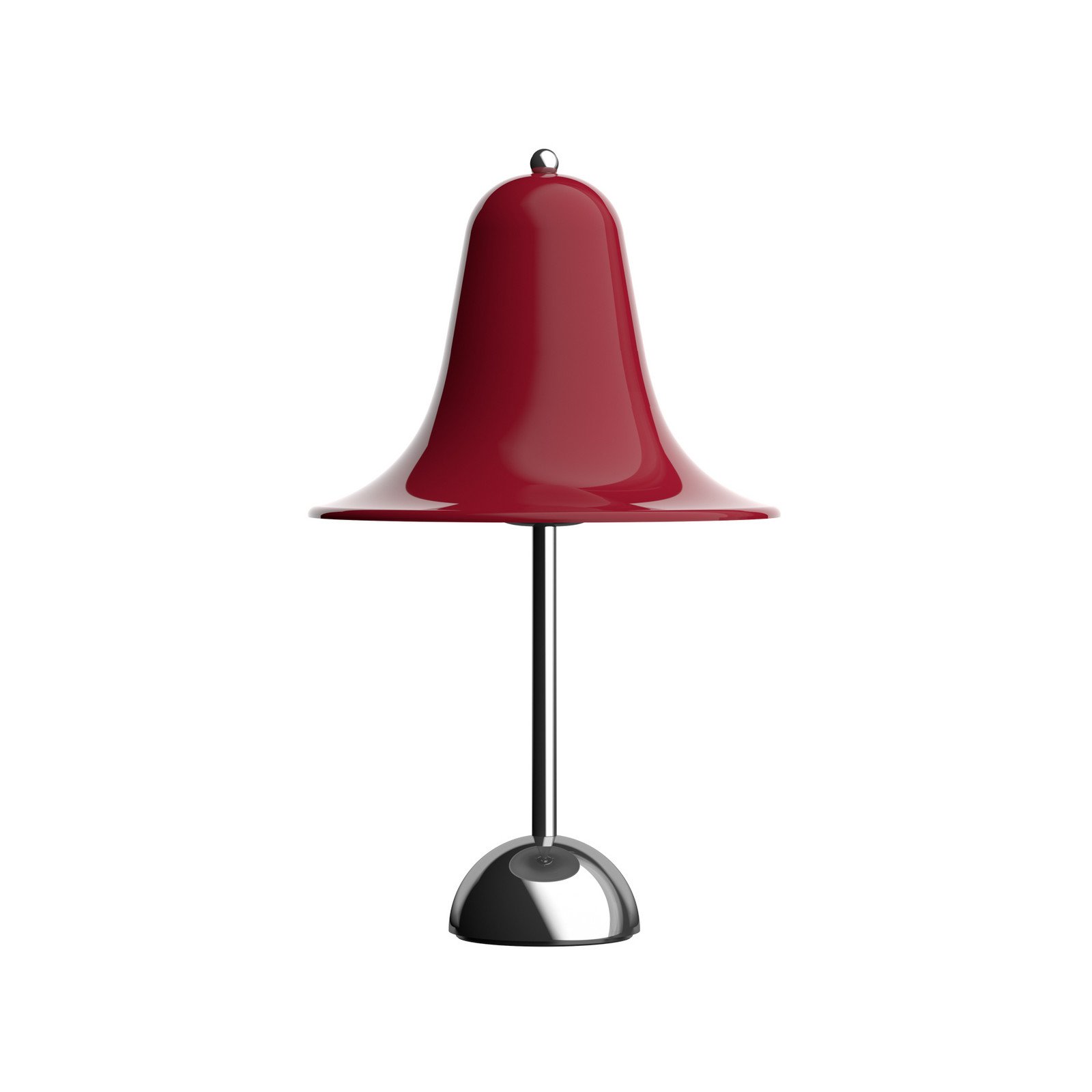 Pantop pöytävalaisin Ø 23 cm kirsikanpunainen - VERPAN - Olohuone - Design - Metalli - Varjostimella