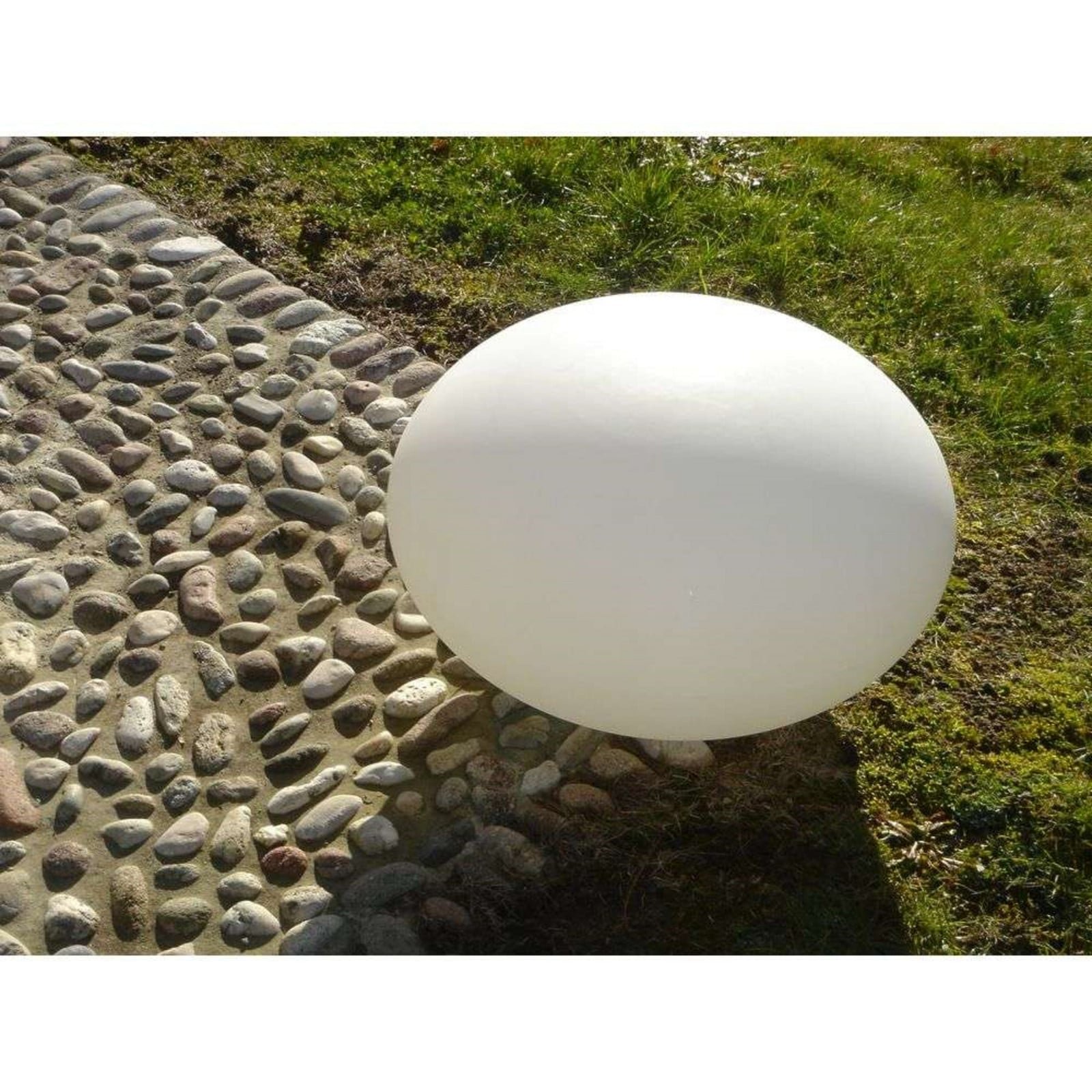 Eggy Pop Out Ulkovalaisin Ø70 (8m) Opal White - Cph Lighting - Terassi - Muovi