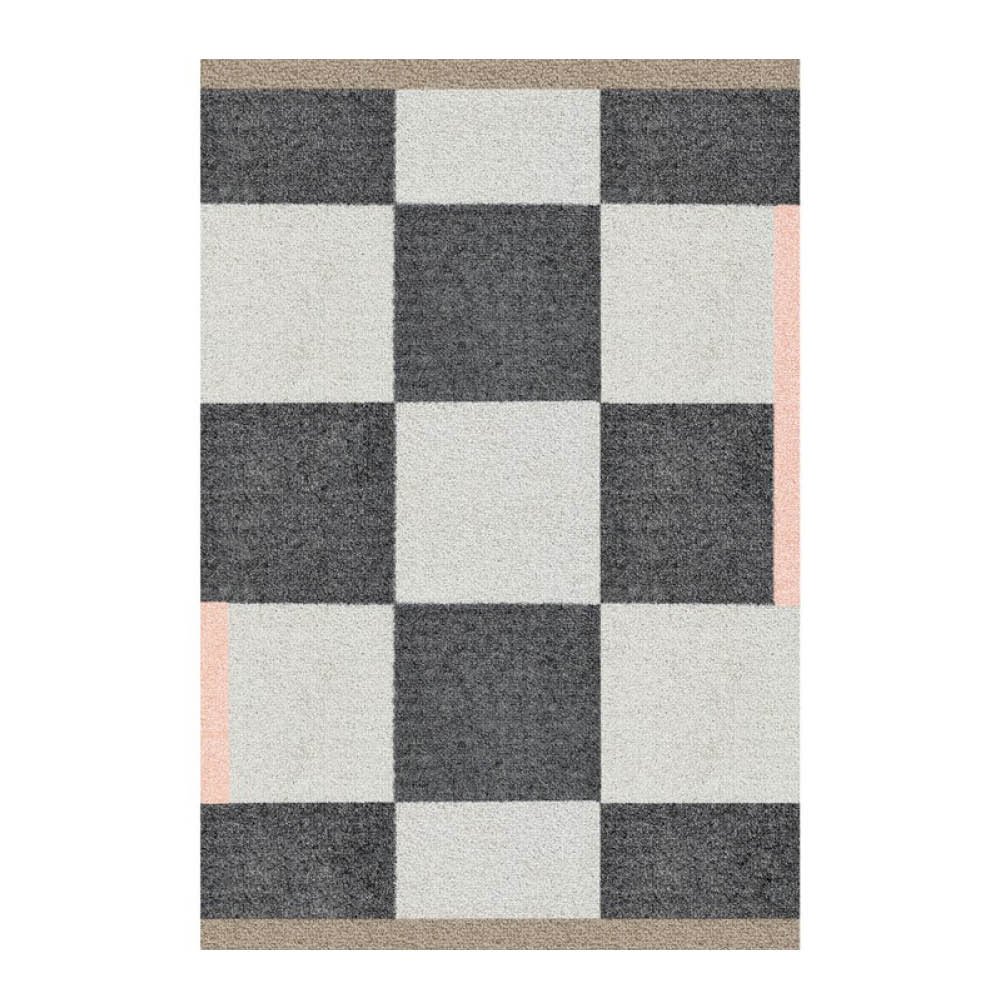 Mette Ditmer - Square Kynnysmatto 80x55 cm Tummanharmaa