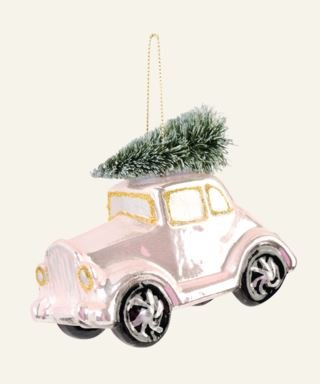 Classic car joulukuusenkoriste moniväri