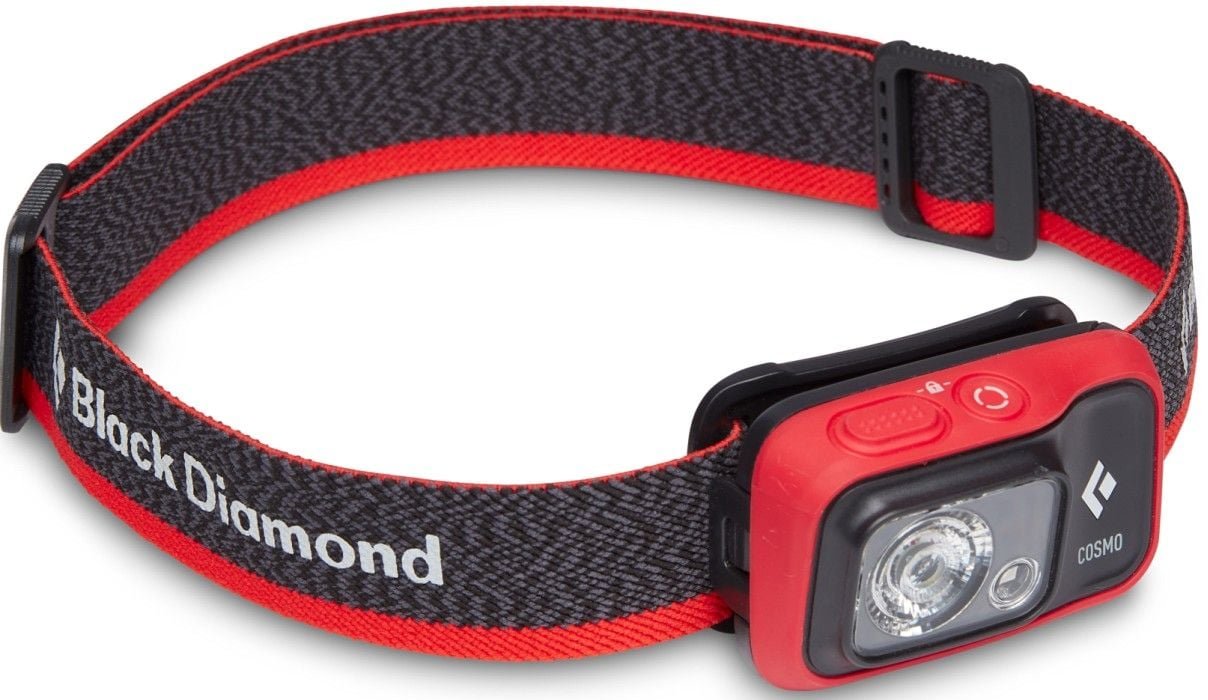 Black Diamond Cosmo 350 Headlamp vedenkestävä otsalamppu, punainen