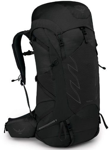 Osprey Talon 55 -päiväreppu, musta
