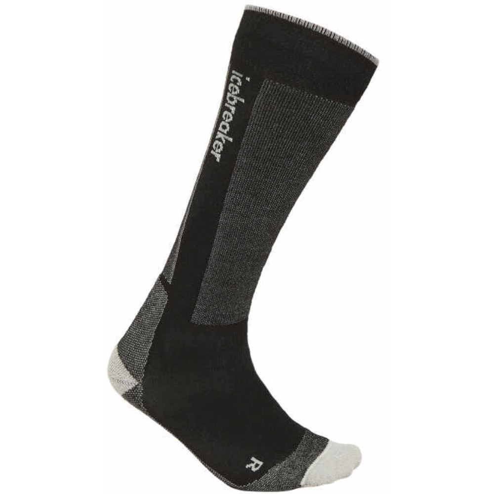 Icebreaker M's Merino Blend Ski+ Light OTC Black/Ether/Graphite