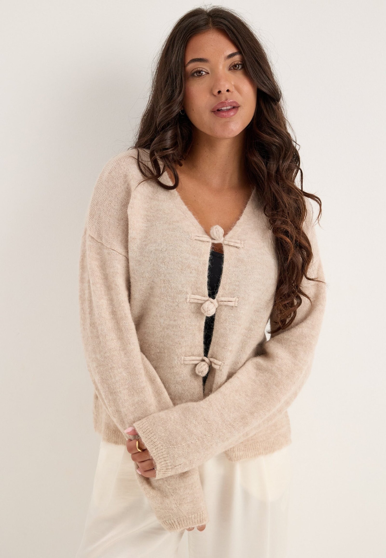 Slwlulu Ls Duffle Knit Cardigan