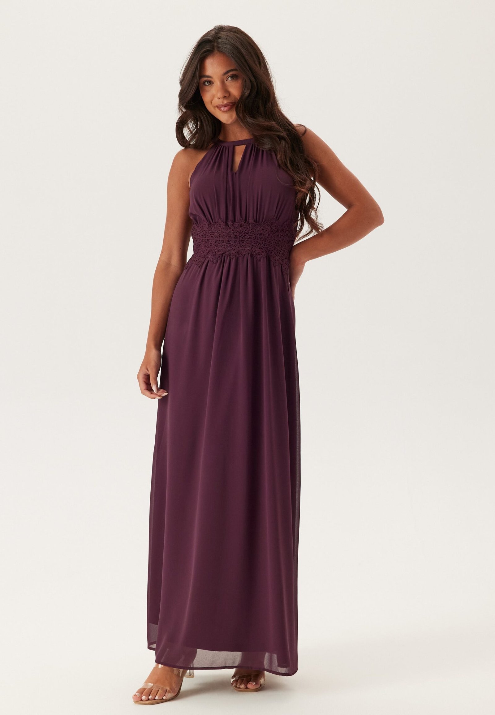 Vimilina Halterneck Maxi Dress