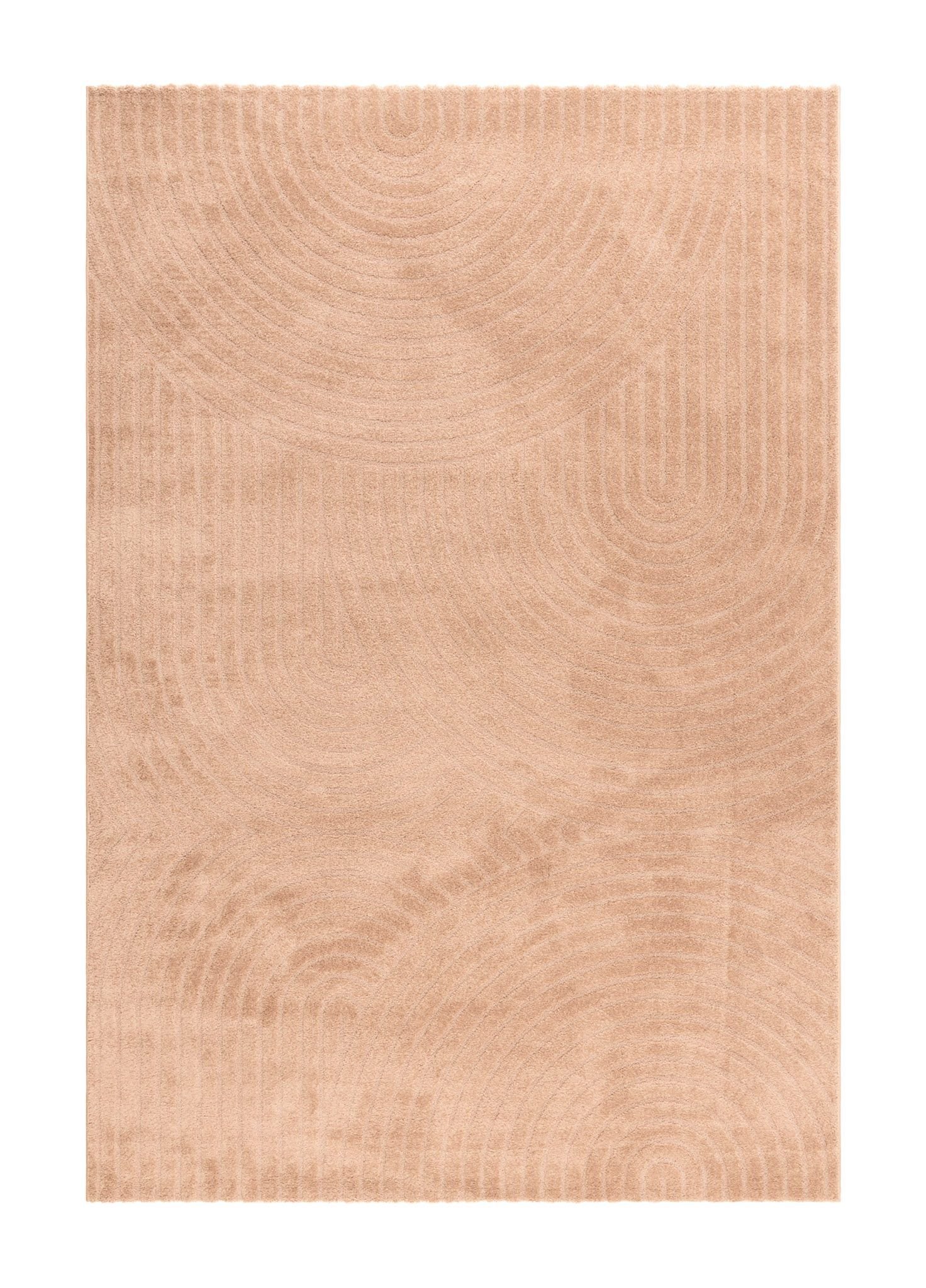 Konekudottu matto KM Home Genova Zen 280x380 cm Peach - Peach