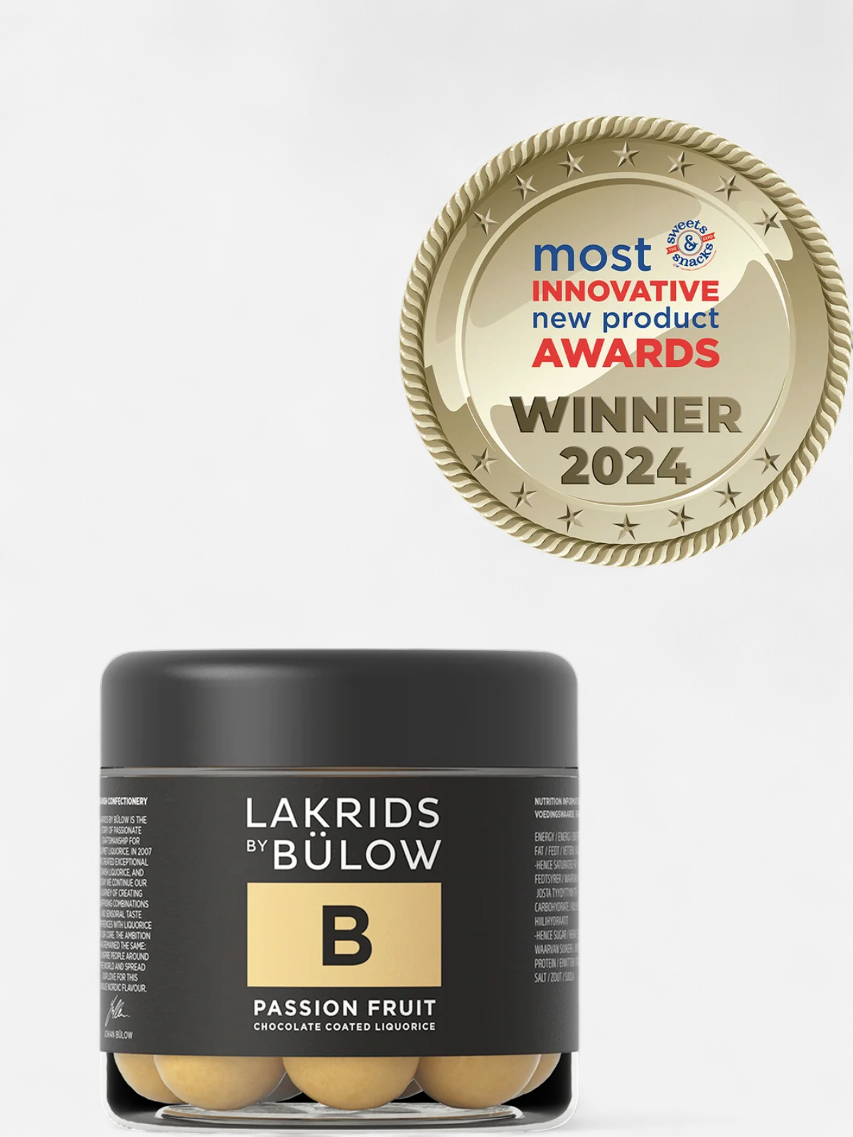 Lakrids by Bülow lakritsi Small B Passion Fruit