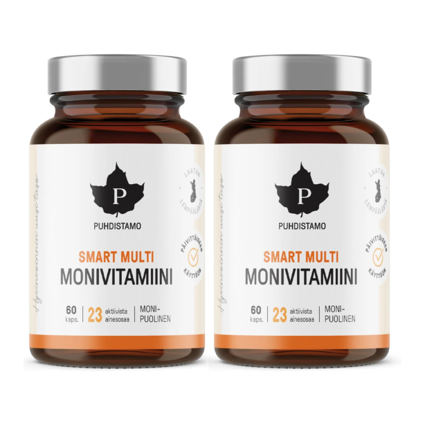 Puhdistamo Smart Multi monivitamiini 2 x 60 kaps