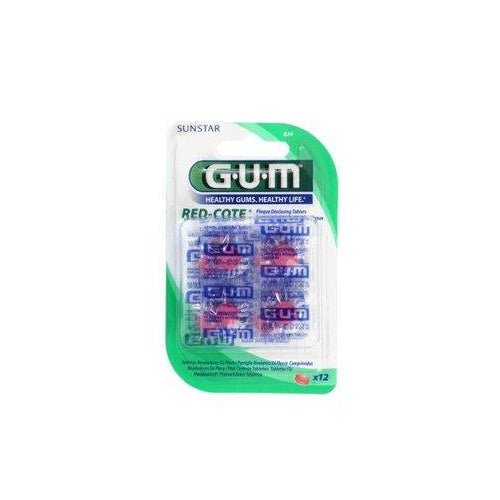 Gum 824Ma Red Cote väritabletti 12 kpl